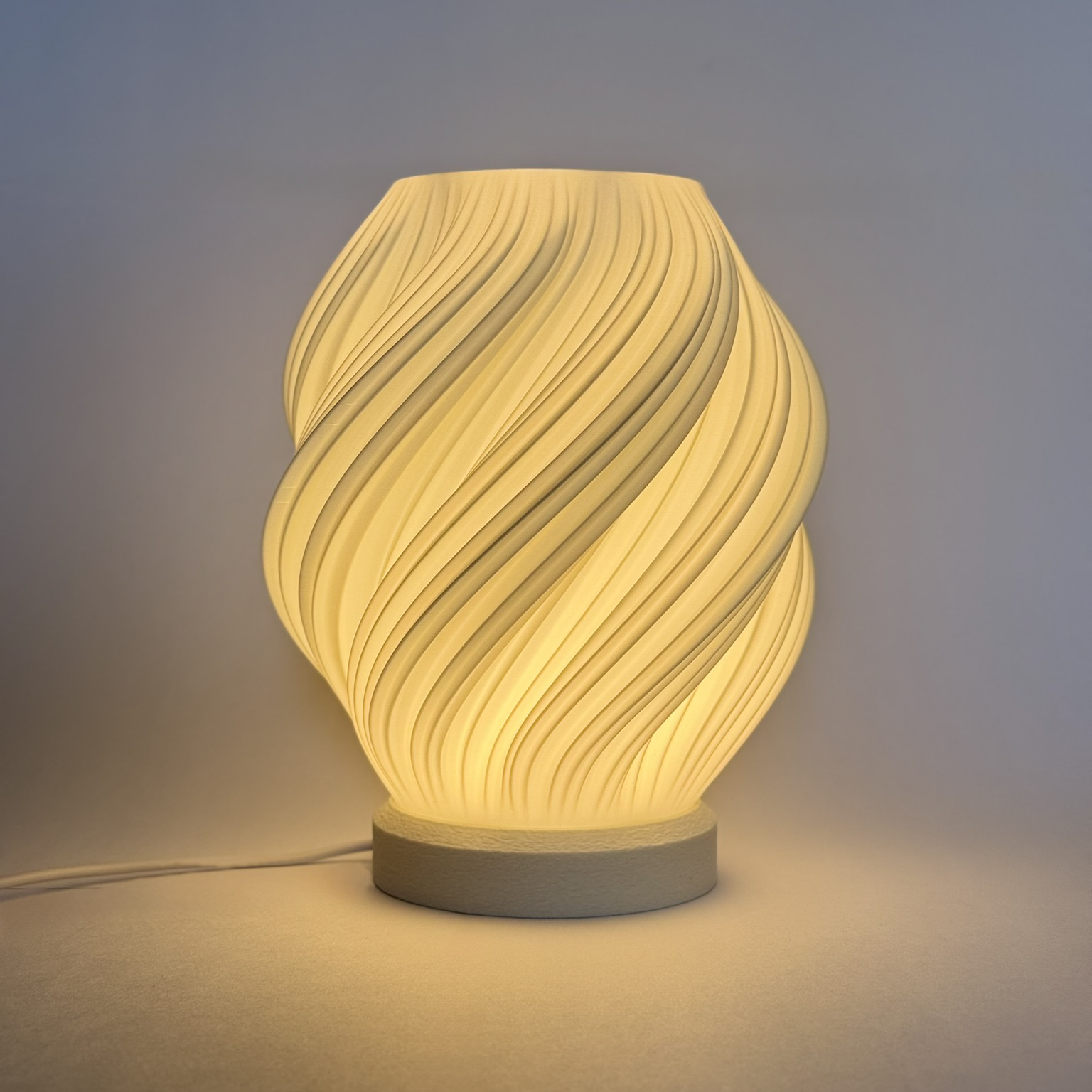 Volute S allumée